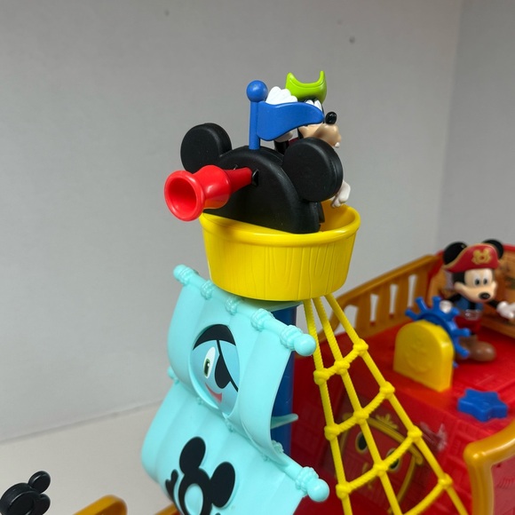 Disney Junior Mickey Mouse Funhouse Treasure Adventure Pirate Ship Sounds - Picture 8 of 15
